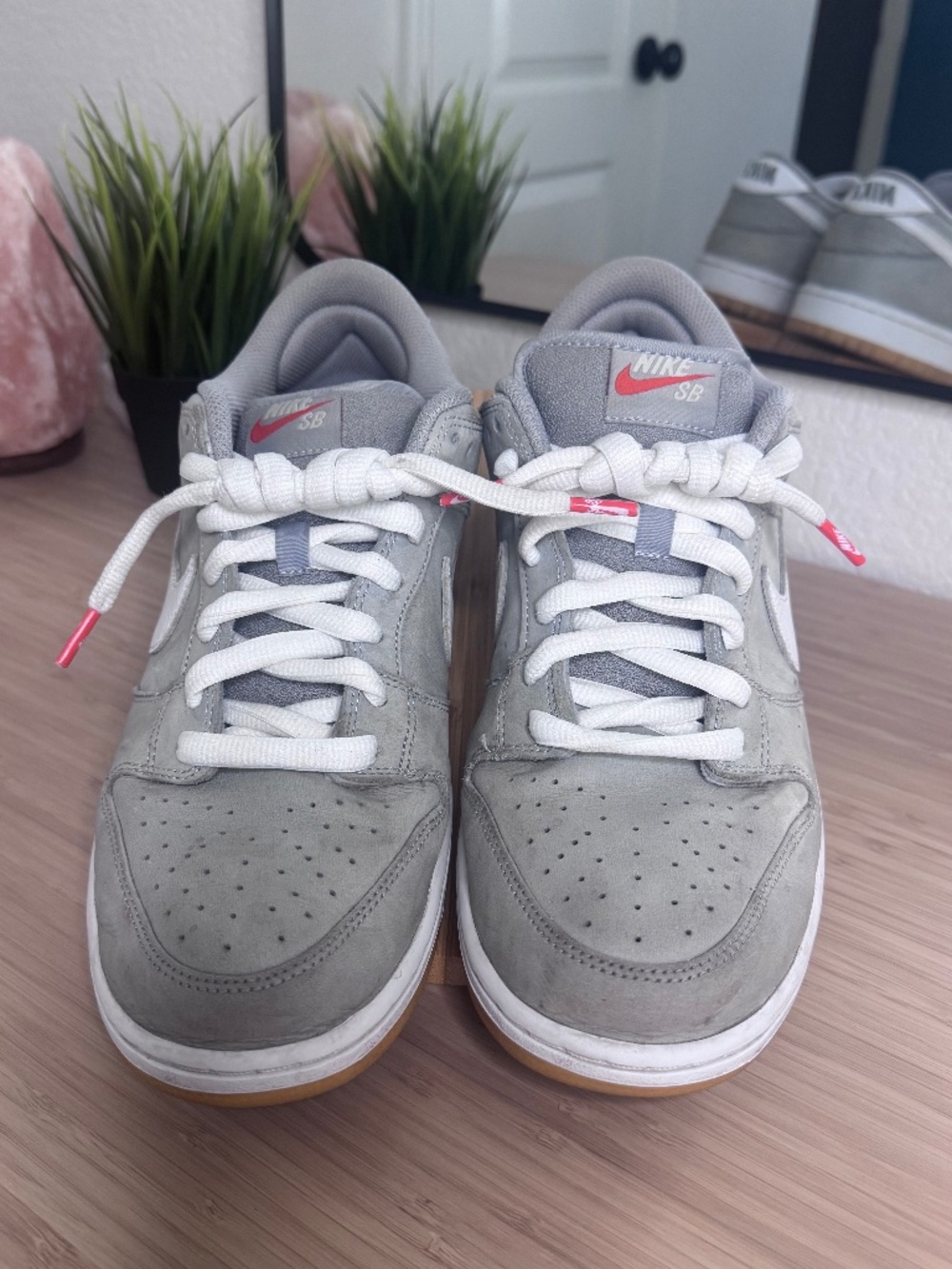 Nike SB Dunk Low Pro ISO Orange Label Wolf Grey Men’s Size 10